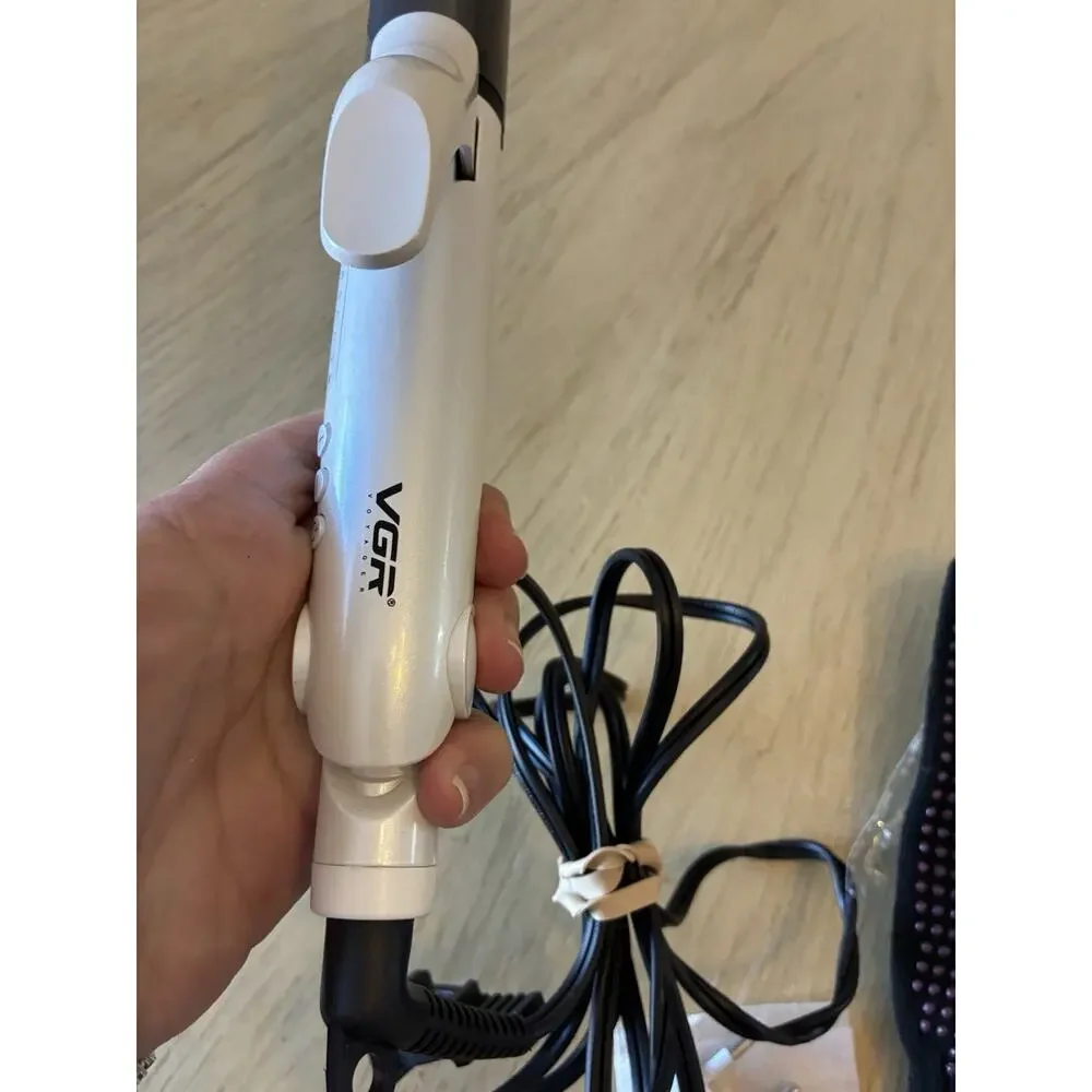 VGR Voyager V-558 Professional 2-in-1 Hair Straightener, Curler, Heat Glove